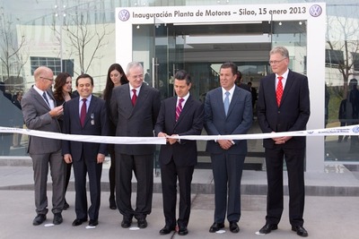 フォルクスワーゲン、メキシコに新エンジン工場を開所 画像