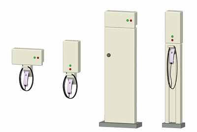 パイオニア、EV/PHV用普通充電器を三英社製作所と共同開発 画像