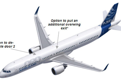 エアバス、A321neoに客室スペースの効率化で座席数を増やせるオプションを追加 画像