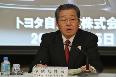 トヨタ伊地知専務、アベノミクス「国内のオペレーションの風景が変わってきた」 画像