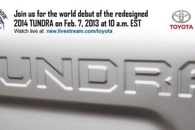 【シカゴモーターショー13】トヨタ タンドラ、2014年モデルを予告 画像