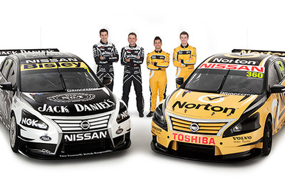 日産 アルティマ 新型、4台のワークスマシン公開…豪V8スーパーカーシリーズ 画像