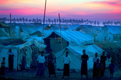 ミャンマー難民キャンプの住居資材に竹活用　日本が３６７万バーツ無償支援 画像