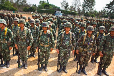 タイ深南部で武装グループ１６人射殺、軍基地襲撃で戦闘 画像