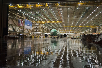 ボーイング、777の年間製造ペースで新記録達成 画像