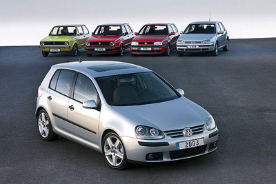 西欧の2004年の新車登録台数…VWグループがトップ 画像