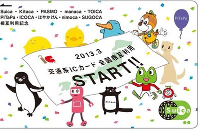 JR東日本、交通系ICカード全国統一記念Suicaを発売…3月23日 画像