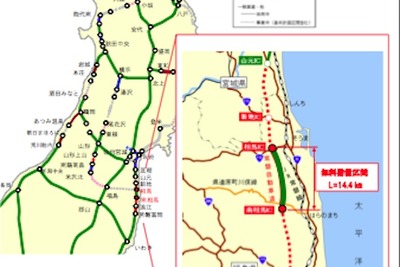 NEXCO東日本、常磐自動車道 南相馬IC～相馬IC間及び原発事故避難者への無料措置継続を発表 画像