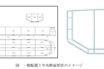 名村造船所、バラスト水低減船型-VLCCが日本海事協会からコンセプト承認を取得 画像