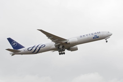 ボーイング、KLMオランダ航空と共同で旅客機の効率化テストを実施 画像