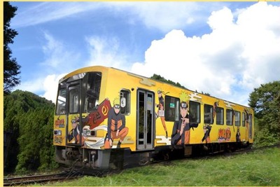 JR西日本「NARUTO-ナルト-列車」を津山線・姫新線・因美線で運行 画像