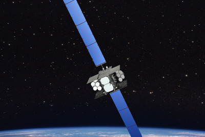 ボーイング、ケープ・カナベラル空軍基地にWGS通信衛星を搬入 画像