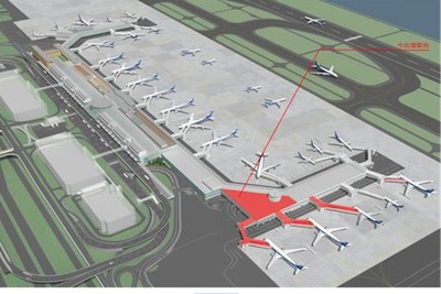 羽田空港、国内線第2旅客ターミナルの増築工事が竣工 画像