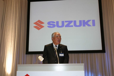 鈴木修会長、今年も軽シェアは伸ばす 画像