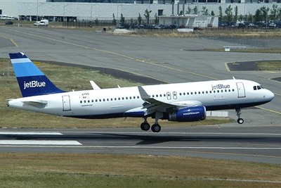 ジェットブルー航空、2013年2月の運航状況 画像