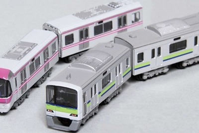 東京都交通局、大江戸線・新宿線の鉄道模型を発売…4月10日から 画像