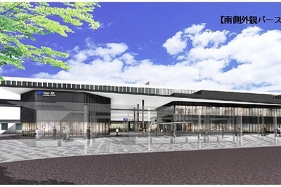 JR西日本、福山駅南口の開発計画概要を発表 画像