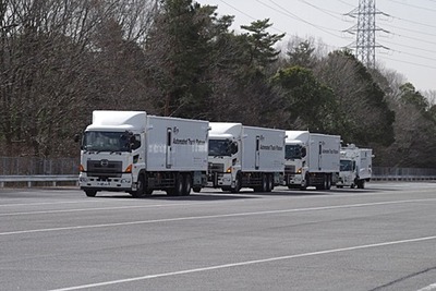 OKI、大型トラックの自動運転・隊列走行実験に参画…車車間通信技術を開発 画像