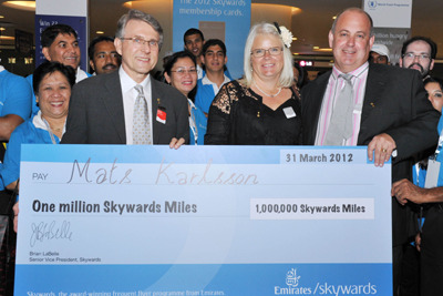 エミレーツ航空、サンクス・ア・ミリオンキャンペーンで地域のチャリティーをサポート 画像