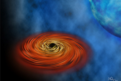 理化学研究所など、ブラックホールの存在証明に1歩前進 画像