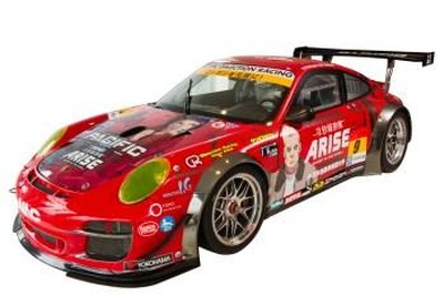 SUPER GT参戦 「NAC攻殻機動隊ARISE DRポルシェ」 車両カラーリング公開 画像