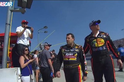 【NASCAR スプリントカップ第6戦】ロガーノとスチュアート、前回の喧嘩騒動は過去の出来事 画像