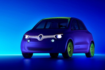 ルノー、トゥインジー 発表…斬新な小型EVコンセプトカー 画像
