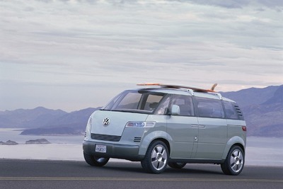 【デトロイト・ショー2001速報】VW『マイクロバス』のコンセプトはレトロではない!! 画像
