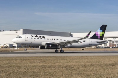 エアバス、メキシコのLCC ボラリスに初のシャークレット装備A320を納入 画像