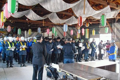 青い森鉄道、「踏切事故防止訓練会」を4月10日福島道踏切で実施 画像