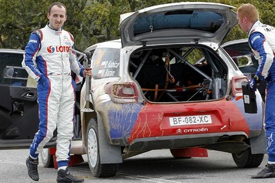 【WRC 第4戦】WRC-2クラスで出走のクビサはタイアトラブルでリタイア 画像