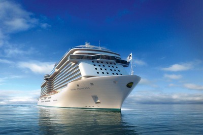 プリンセス・クルーズの「ロイヤル・プリンセス」、6月にキャサリン妃殿下が命名 画像