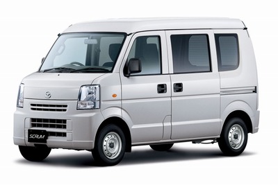 マツダ スクラムバン 一部改良、AT車がエコカー減税50%対象モデルに 画像