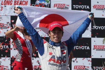 【INDYCAR 第3戦】佐藤琢磨「日本へインディカーの興奮と情熱をもたらしたい」…レース後会見 画像