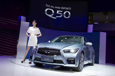 【上海モーターショー13】インフィニティ、中国現地生産車を決定…Q50 と QX50 に 画像