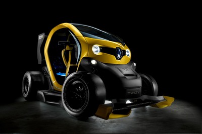 ルノーの超小型EV、トゥイジーにF1コンセプト…KERSで加速性能アップ 画像