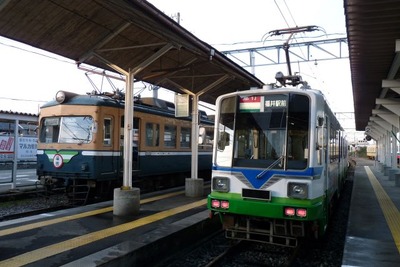 福井鉄道、放送局キャラクターのダンス曲を発車メロディーに 画像