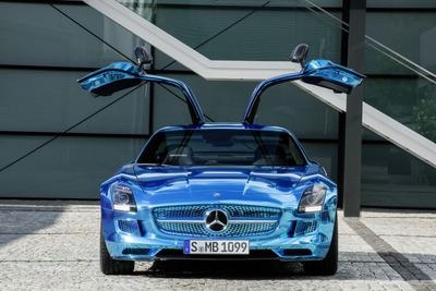 SLS AMG クーペ エレクトリックドライブ、大阪・メルセデスベンツ コネクションで特別展示…5月9日~16日 画像