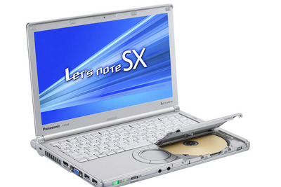 パナソニック、「Let'snote」夏モデル……HDD増強、SSDモデルの投入など 画像