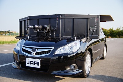 【JARI-ARV】車載フルHDカメラ搭載、シミュレーター機能を持つ試験車両 画像