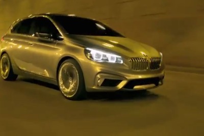 BMWの小型MPV、コンセプト アクティブ ツアラー…最新映像［動画］ 画像