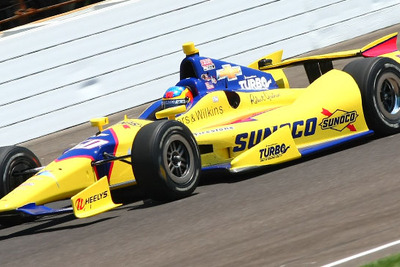 【INDYCAR】夏休みアニメ映画『ターボ』をテーマにしたマシン登場 画像