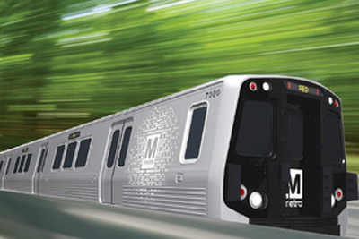 川崎重工、ワシントン首都圏交通局から7000系地下鉄100両を追加受注 画像
