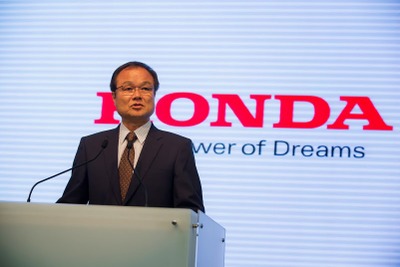 【ホンダ F1復帰】伊東社長「F1で環境技術を磨く」 画像