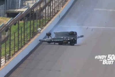 【INDYCAR】琢磨のチームメイトがクラッシュ! 画像