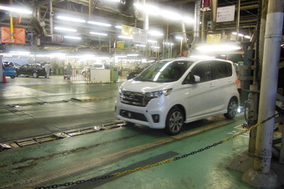 【株価】三菱自がストップ高…日産と共同開発の軽自動車生産開始で人気化 画像