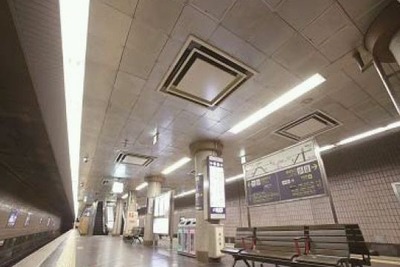 阪急京都線・西院～河原町間の地下空間、LED化 画像