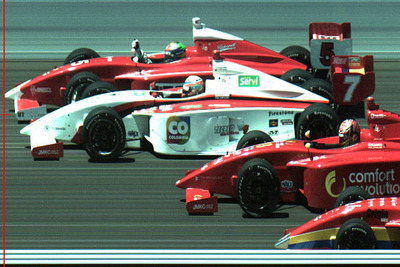 【INDYCAR】観客総立ち！インディ・ライツで4台が脅威の横一列フィニッシュ［動画］ 画像