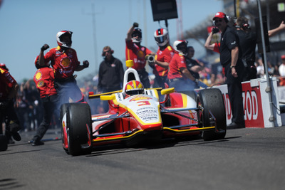 【INDYCAR 第5戦】カストロネベス、ピットストップ選手権で勝利 画像