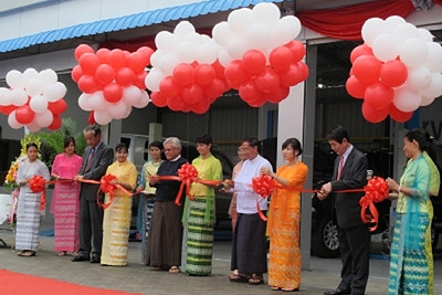 ミャンマーに三菱自動車サービスショップ一号店が開設…サービス体制強化 画像